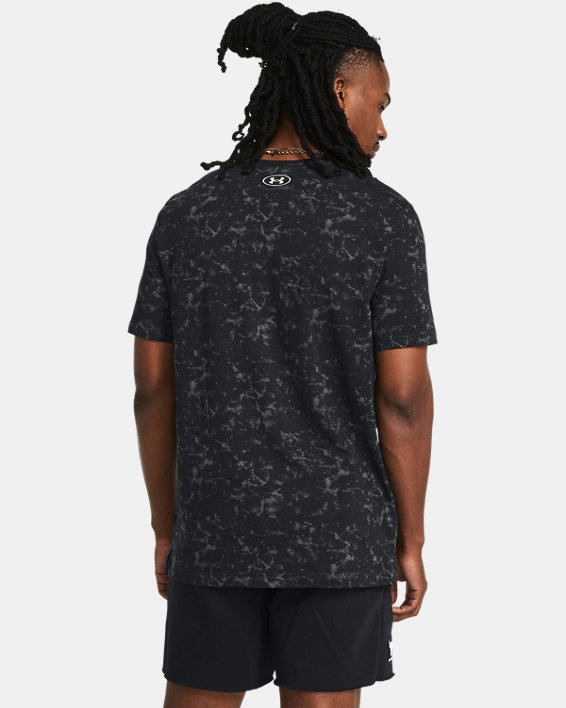 Men's Project Rock Free Graphic Short Sleeve in Black image number 1